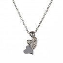 Μενταγιόν με Διαμάντια Λευκόχρυσος Κ18 - 09032 Μενταγιόν με Διαμάντια Λευκόχρυσος Κ18 - 09032