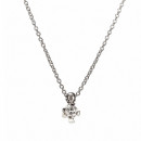 Μονόπετρο Μενταγιόν με Διαμάντι Λευκόχρυσος Κ18 - 11012 Μονόπετρο Μενταγιόν με Διαμάντι Λευκόχρυσος Κ18 - 11012