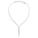 Κολιέ με Διαμάντια Λευκόχρυσος Κ18 - 40107 Κολιέ με Διαμάντια Λευκόχρυσος Κ18 - 40107