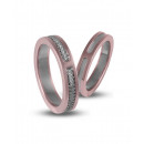 Βέρες με Διαμάντια Δίχρωμες Κ14 - 201526 Βέρες με Διαμάντια Δίχρωμες Κ14 - 201526