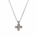 Μενταγιόν με Διαμάντια Λευκόχρυσος Κ18 - 11007 Μενταγιόν με Διαμάντια Λευκόχρυσος Κ18 - 11007