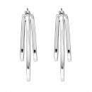 Σκουλαρίκια Λευκόχρυσος Κ14 - 06469