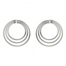 Σκουλαρίκια Λευκόχρυσος Κ14 - 09118