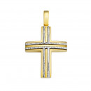 Σταυρός Δίχρωμος Κ14 - 13053SA