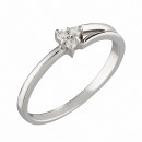 Δαχτυλίδι με Διαμάντια Λευκόχρυσος Κ18 - 07252