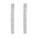 Σκουλαρίκια με Ζιργκόν Δίχρωμα Κ14 - 08285