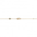 Παιδικό Βραχιόλι Girl με Ζιργκόν Χρυσός Κ9 - 10547