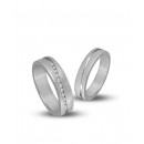 Βέρες με Διαμάντια Λευκόχρυσος Κ14 - 207726 Βέρες με Διαμάντια Λευκόχρυσος Κ14 - 207726