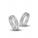 Βέρες με Διαμάντια Λευκόχρυσος Κ14 - 207826 Βέρες με Διαμάντια Λευκόχρυσος Κ14 - 207826