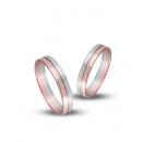 Βέρες με Διαμάντια Δίχρωμες Κ14 - 208026 Βέρες με Διαμάντια Δίχρωμες Κ14 - 208026