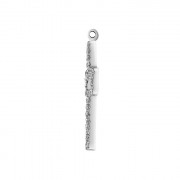 Σταυρός με Διαμάντια Λευκόχρυσος Κ18 - 10059