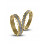 Βέρες με Διαμάντια Λευκόχρυσος Κ14 - 200826