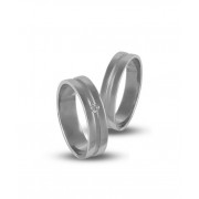 Βέρες με Διαμάντι Χρυσός Κ14 - 204326