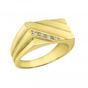 Δαχτυλίδι Ανδρικό με Ζιργκόν Χρυσός Κ14 - 90230