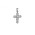 Σταυρός με Διαμάντια Λευκόχρυσος Κ18 - 55022