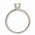 Δαχτυλίδι Μονόπετρο με Ζιργκόν Λευκόχρυσος Κ14 - 92131