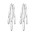 Σκουλαρίκια Λευκόχρυσος Κ14 - 06468