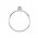 Δαχτυλίδι Μονόπετρο με Διαμάντια Λευκόχρυσος Κ18 - 13077