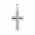 Σταυρός με Ζιργκόν Λευκόχρυσος Κ14 - 13050CZ