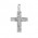 Σταυρός με Ζιργκόν Λευκόχρυσος Κ14 - 13054CZ