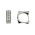 Σκουλαρίκια με Ζιργκόν Λευκόχρυσος Κ14 - 06296
