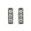 Σκουλαρίκια με Ζιργκόν Λευκόχρυσος Κ14 - 07201