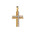 Σταυρός με Ζιργκόν Δίχρωμος Κ14 - 13011CZ