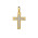 Σταυρός με Ζιργκόν Δίχρωμος Κ14 - 13013CZ