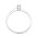 Δαχτυλίδι Μονόπετρο με Διαμάντι Λευκόχρυσος Κ18 - 16006