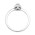 Δαχτυλίδι Μονόπετρο με Διαμάντι Πουάρ Λευκόχρυσος Κ18 - 16000