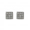 Σκουλαρίκια με Διαμάντια Λευκόχρυσος Κ18 - 11005