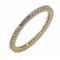 Δαχτυλίδι Ολόβερο με Ζιργκόν Χρυσός Κ14 - 1105322