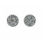 Σκουλαρίκια με Ζιργκόν Λευκόχρυσος Κ9 - 16063